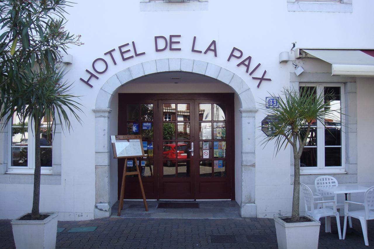 Hotel-Restaurant De La Paix Saint-Palais  Luaran gambar